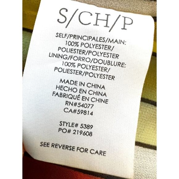 CAbi Striped Off the Shoulder Carnival Top Size S Style #5389 Summer - Picture 5 of 8